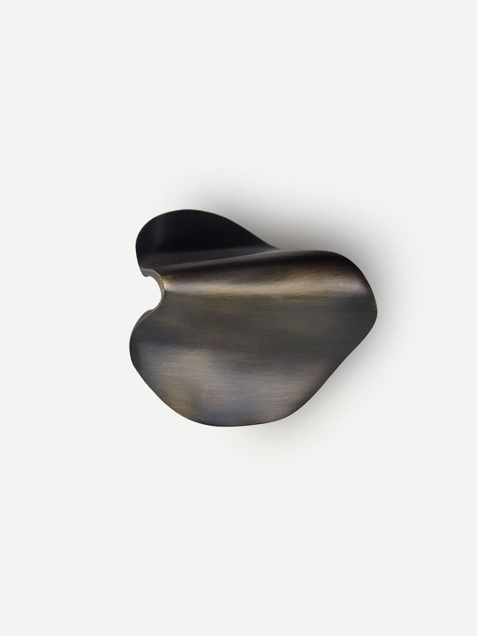 Unlaquered Bronze cabinet knobs and pulls for shaker style cabinets