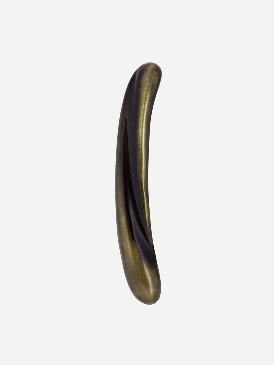 Luxury brass wardrobe handles for modern closets