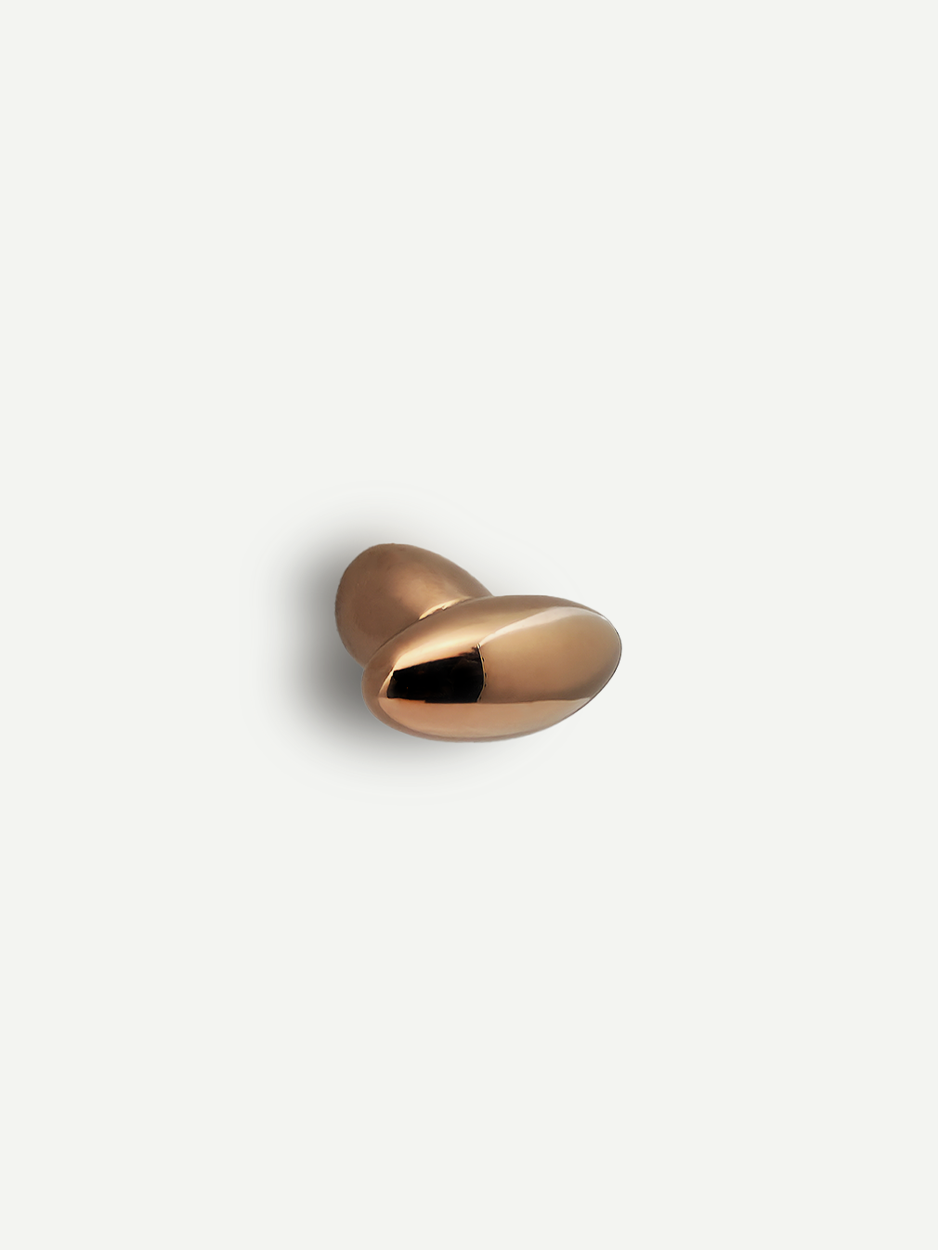 High-end oval cabinet knob for kitchen, bedroom, and living spaces