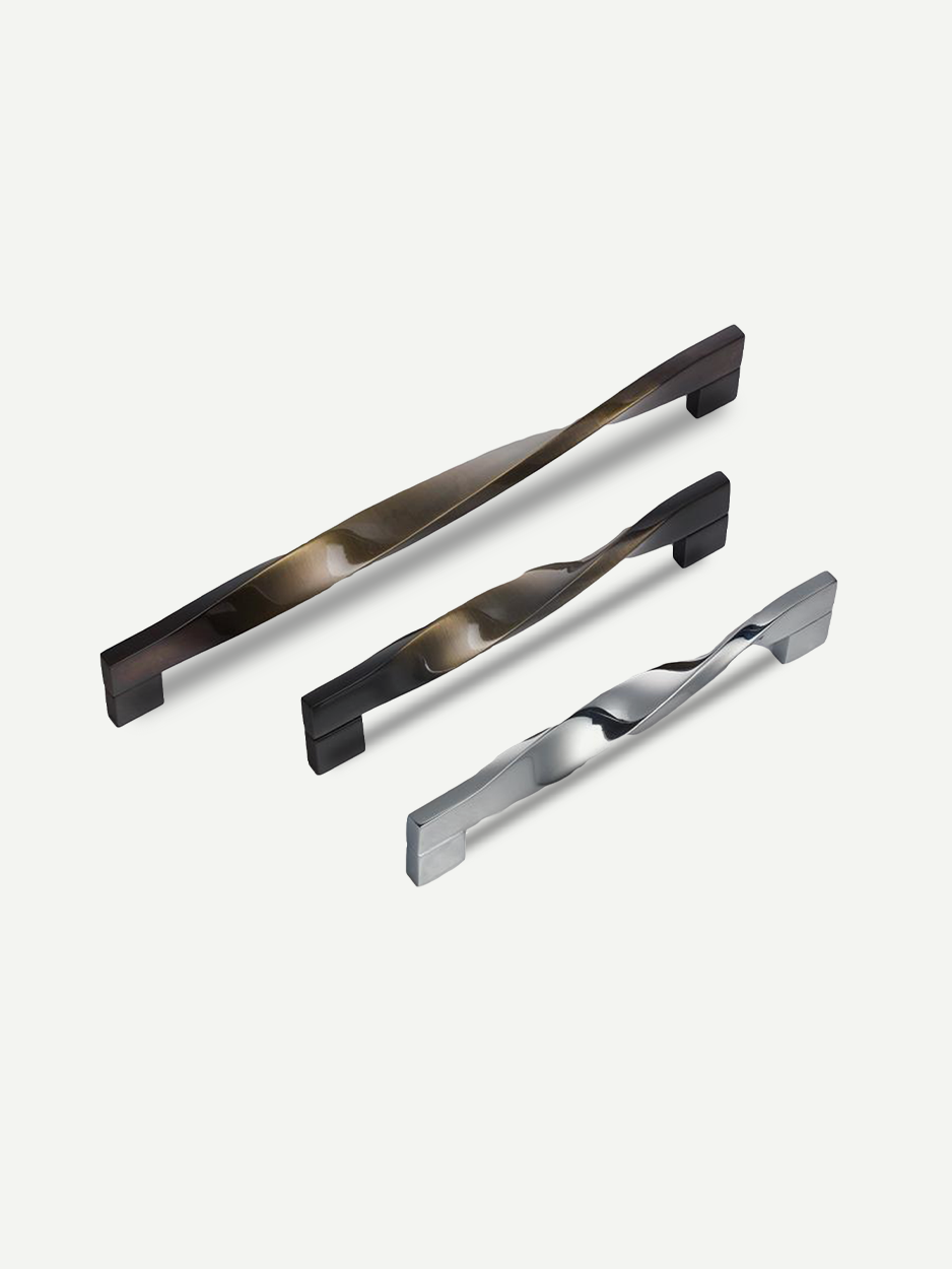 Stylish brass wardrobe door pulls for contemporary homes