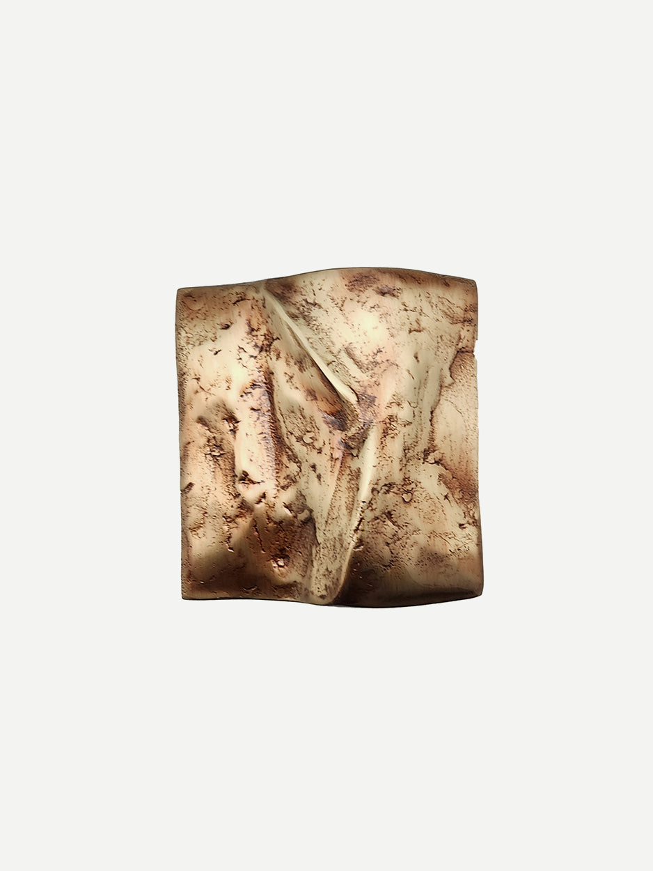 Square brass cabinet pulls for interior designers and architects