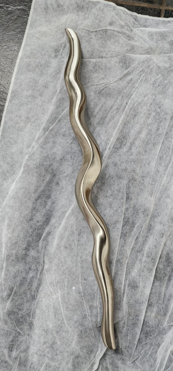 Designer entry door pull handles for contemporary main doors
