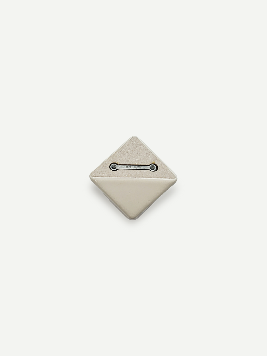 PETRA WHITE CERAMIC KNOB - GICK 5 - GLITTERS HARDWARE