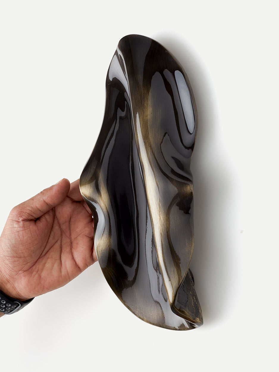 Designer brass front door handles for modern luxury entrances