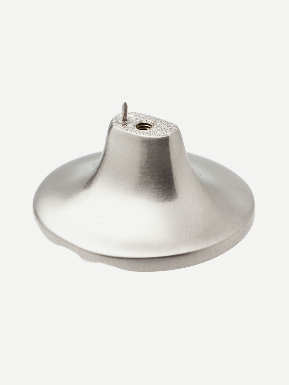 Luxury silver cabinet pull handle for statement interiors