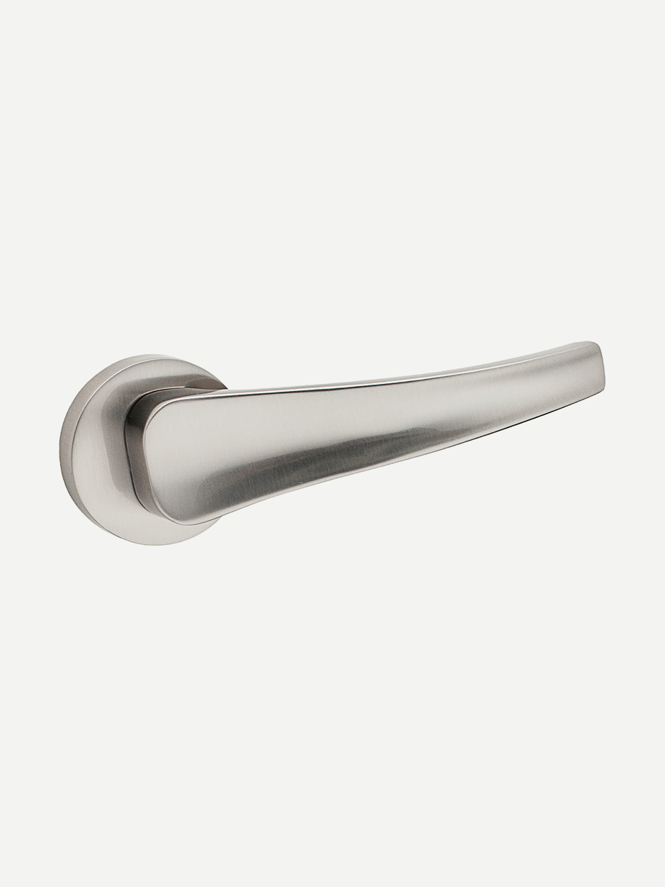 Luxury brass lever handles for modern doors
