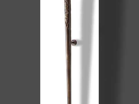 TITAN door pull handle in glossy bronze finish.