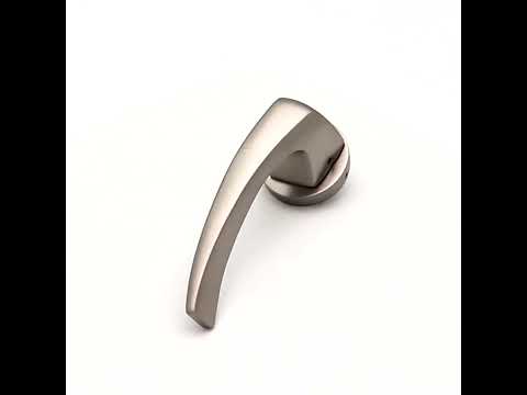 Luxury brass lever handles for modern doors