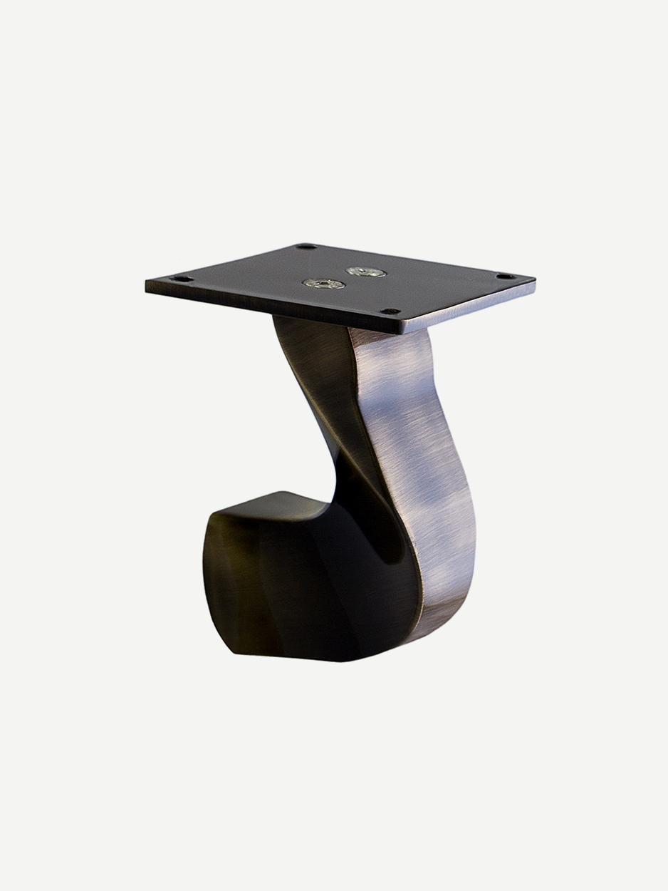 Sleek furniture leg for custom furniture pieces