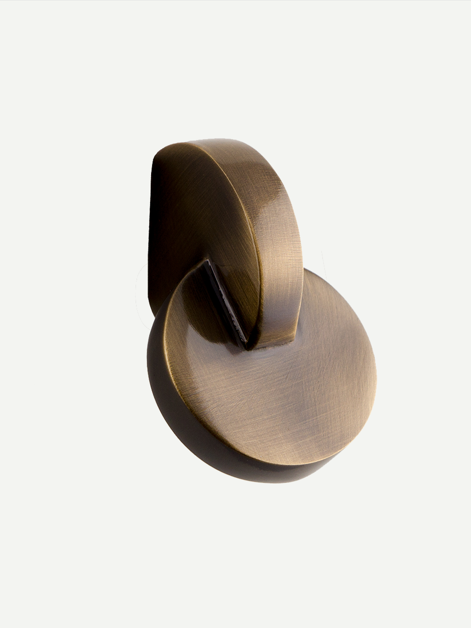 Cabinet hardware knob for high-end interiors