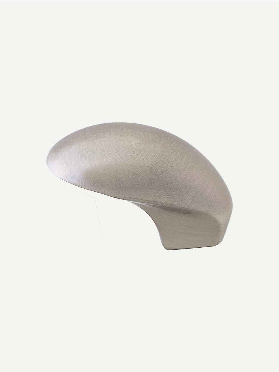 Designer hardware knobs for upscale dresser drawers.