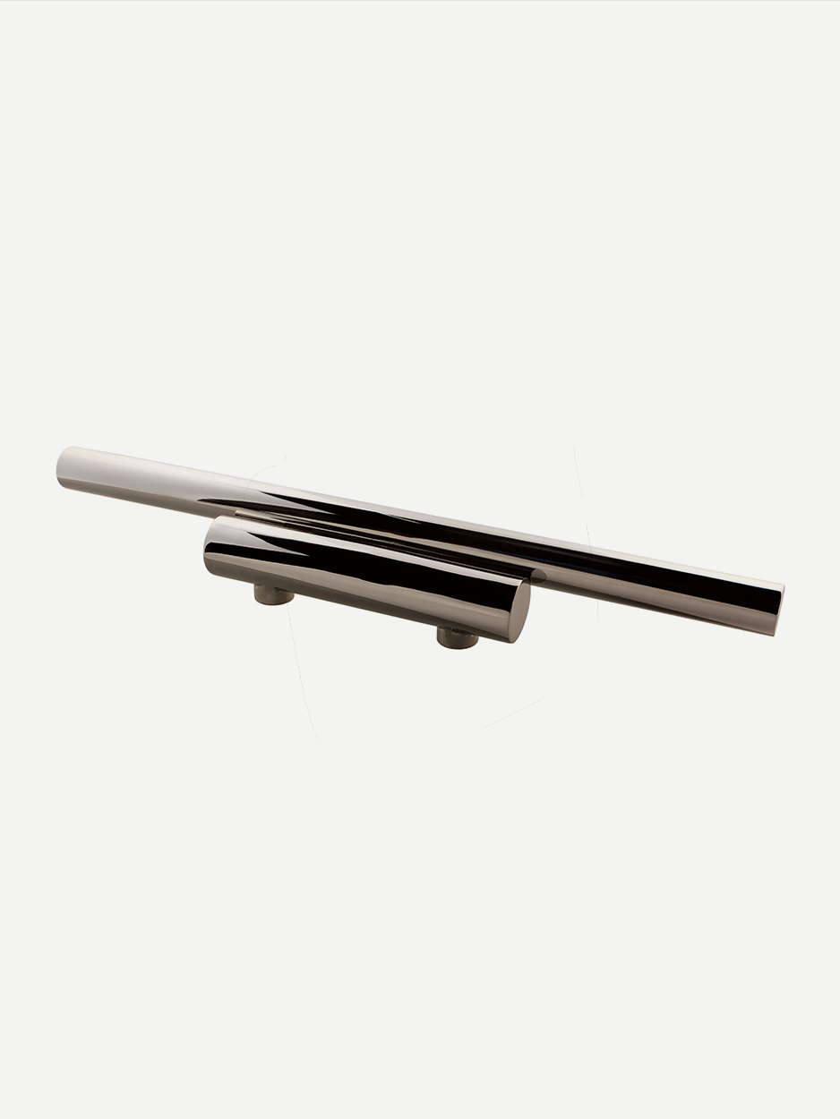 Elegant exterior door pull for boutique residences.