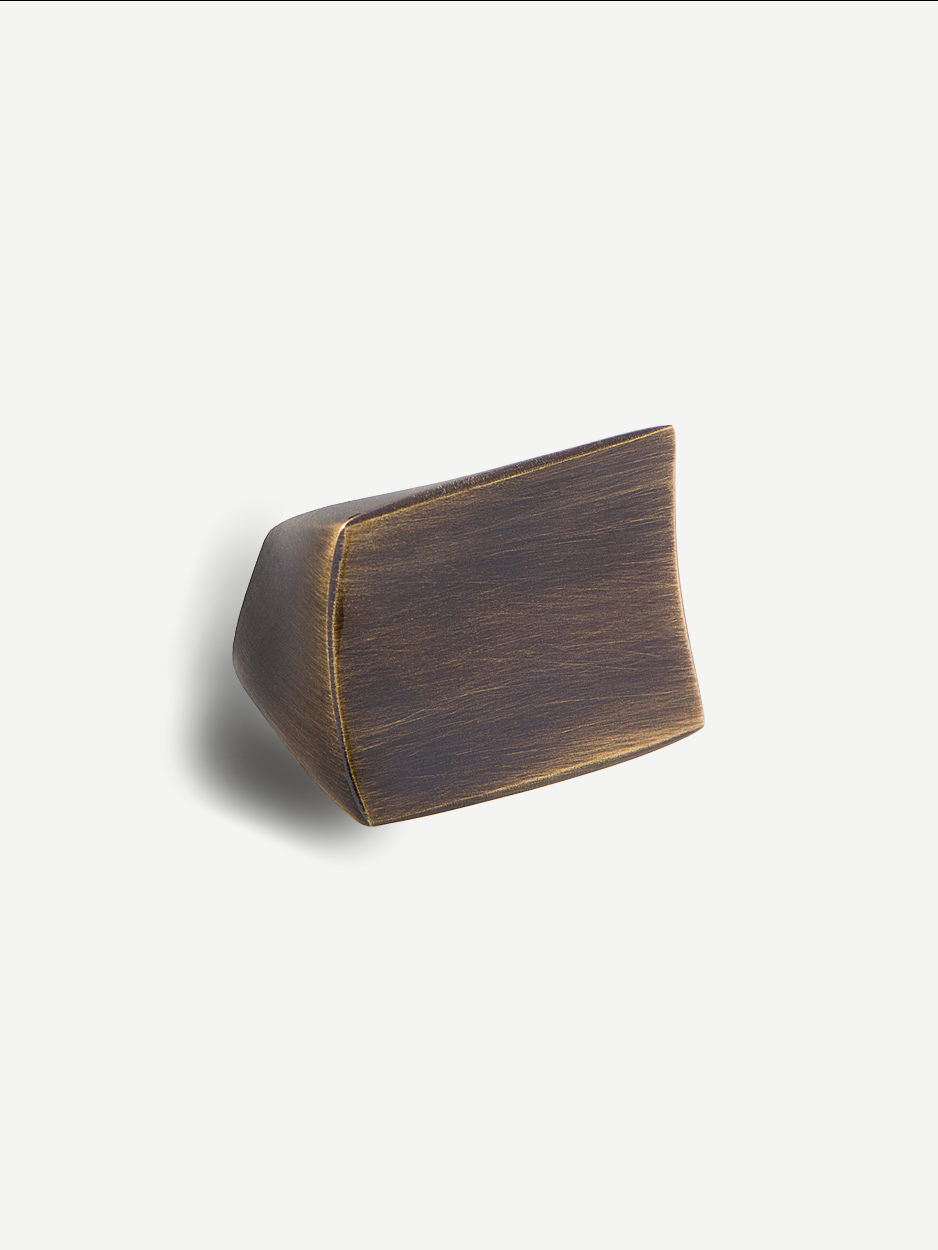 Modern brass cabinet knob for premium interiors