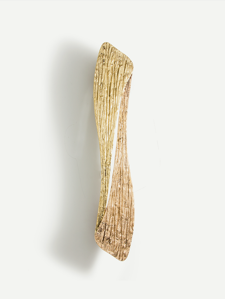 Door hardware pull for contemporary entryways.