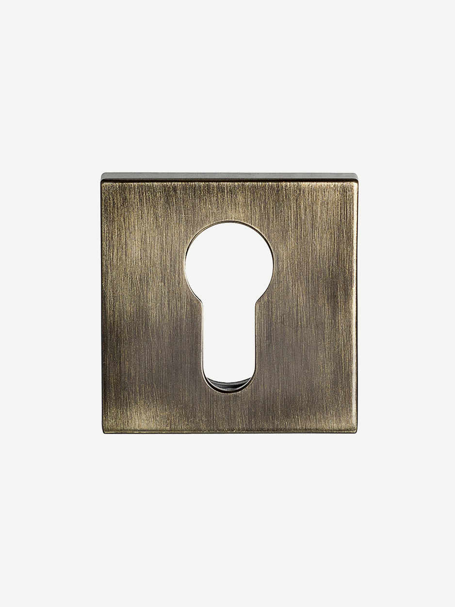 Square Keyhole - GOLD PVD