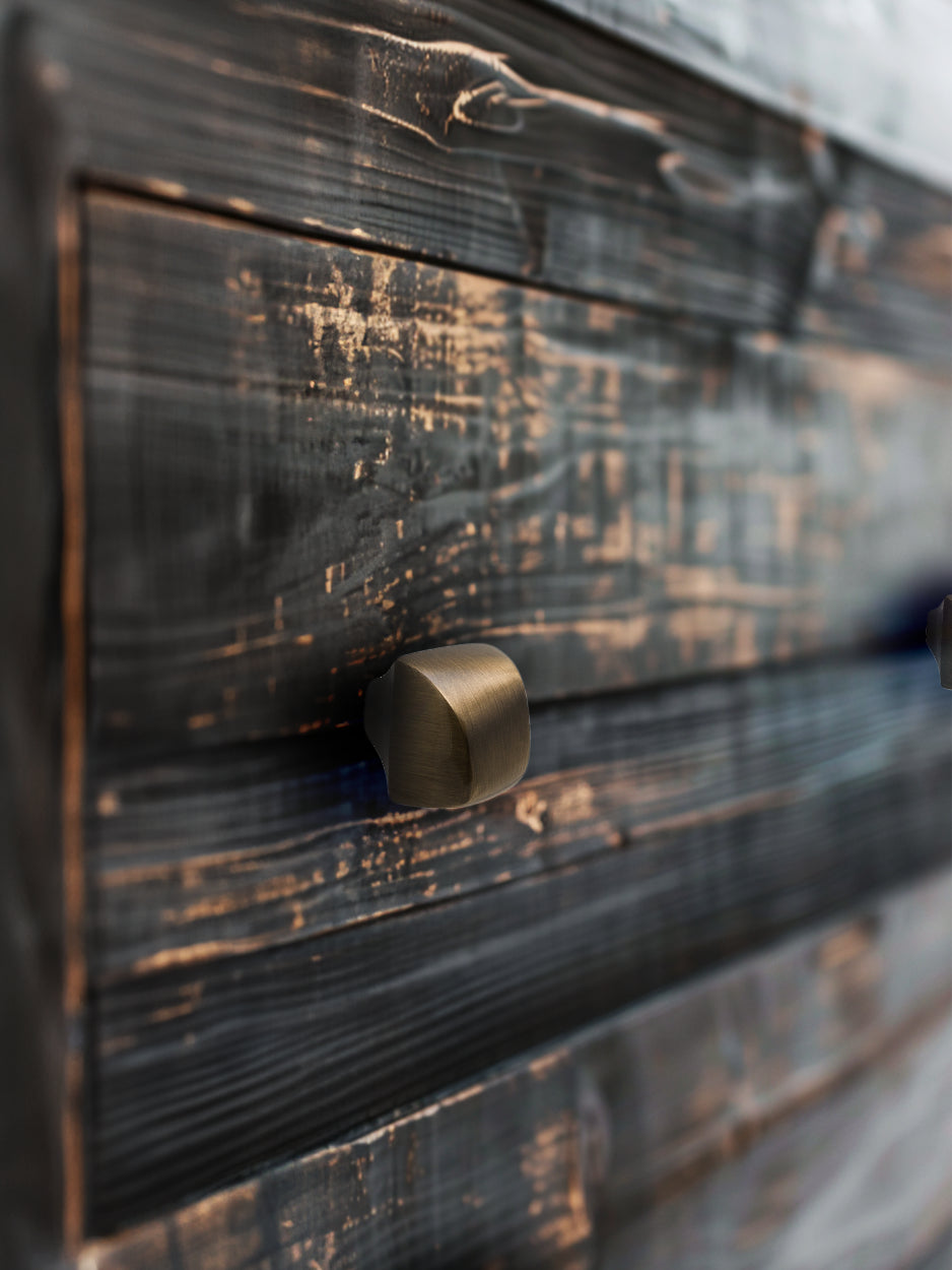 Luxury furniture knobs in brass bespoke designs