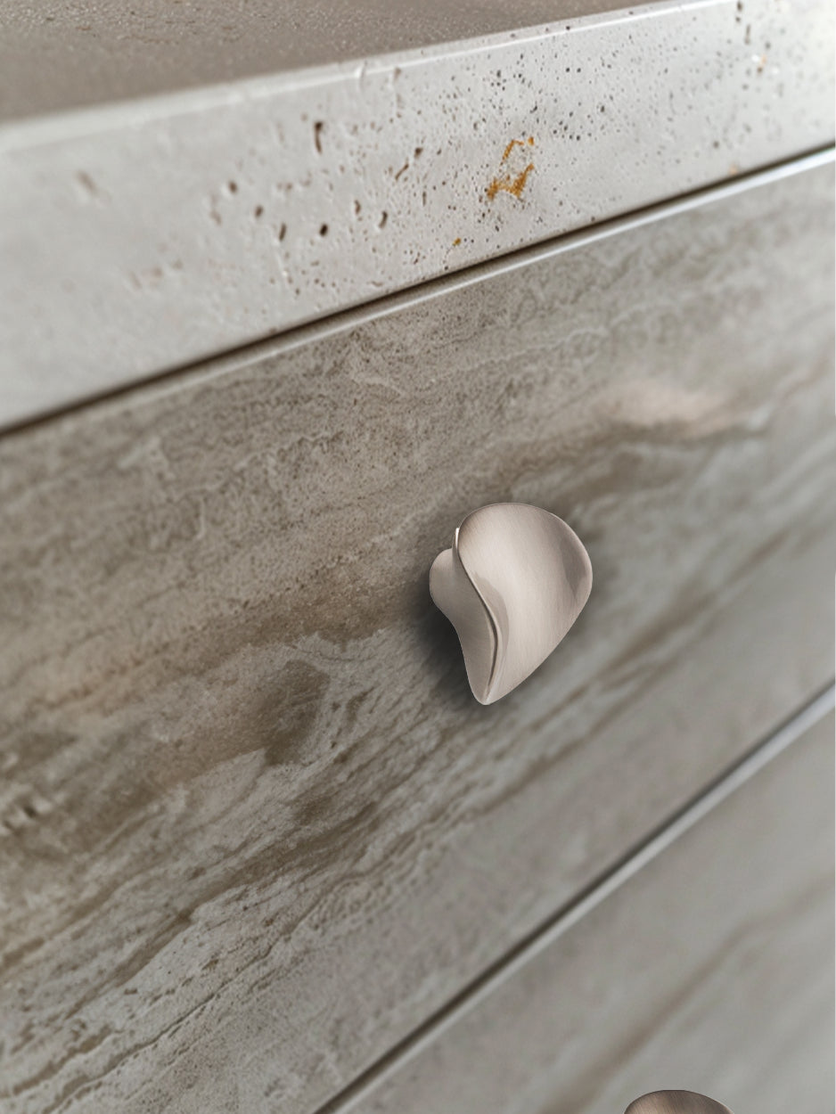 Handcrafted luxury knobs for dressers and custom cabinets