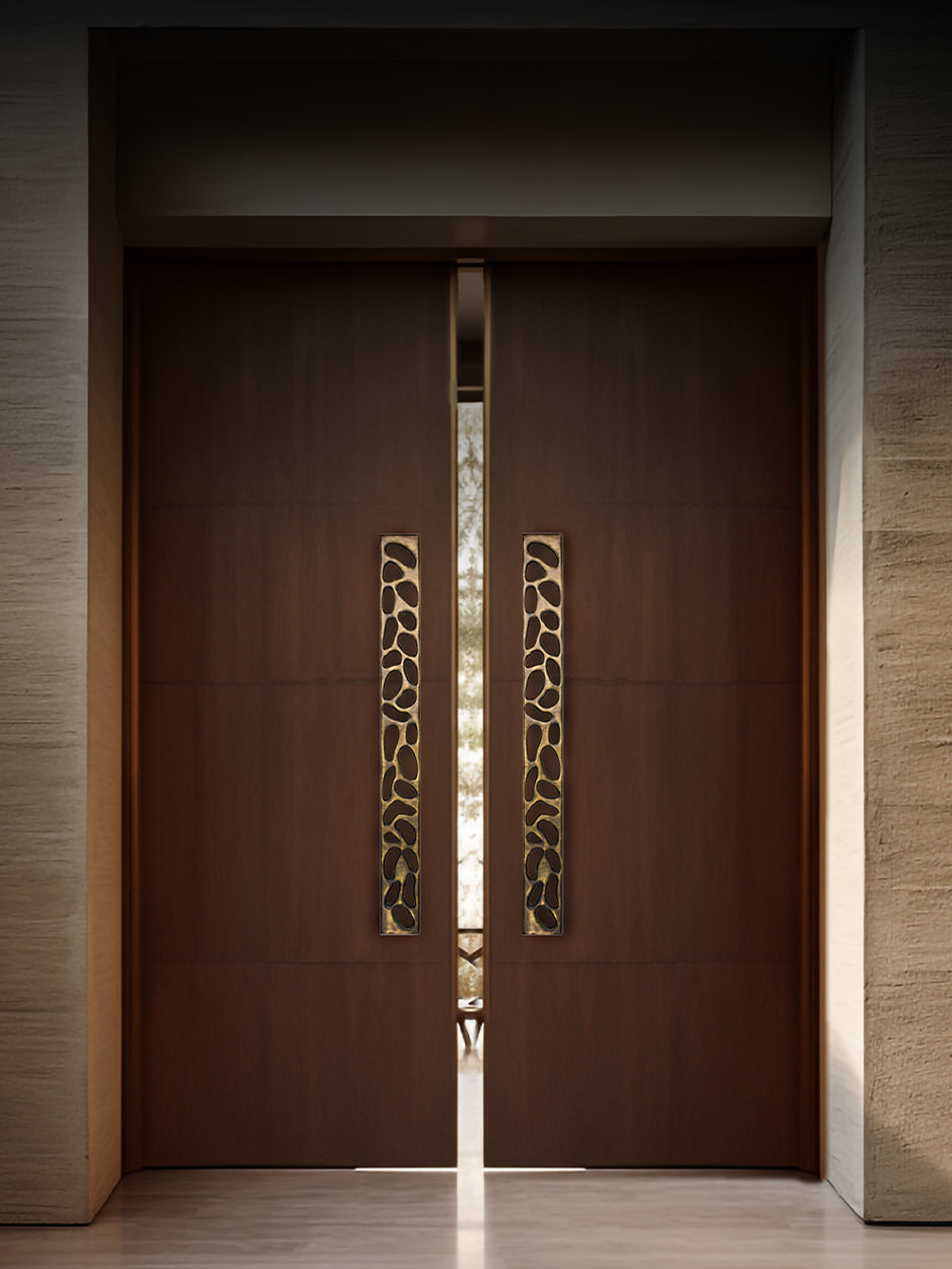 Premium brass main door handles for statement entryways