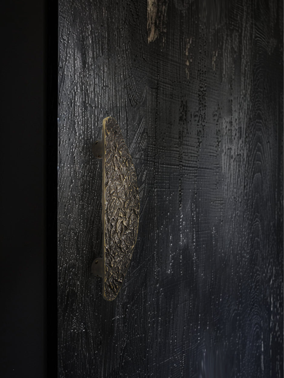 Sculptural main door handles for premium residential projects