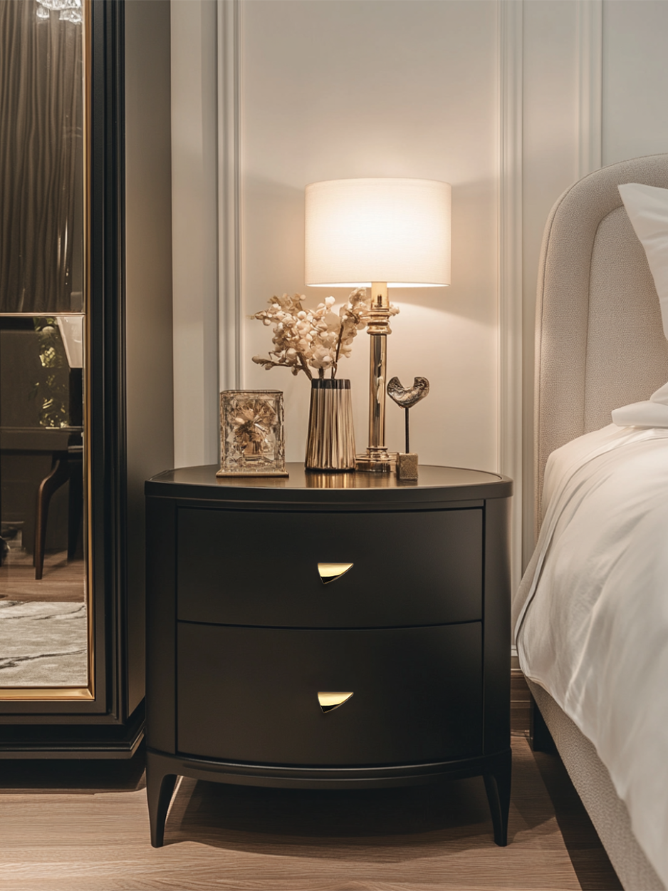 Sculpted cabinet pull with unique organic design for luxury projects