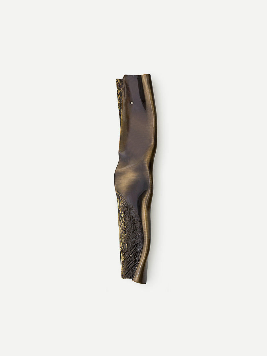 Designer main door handles in glossy finishes