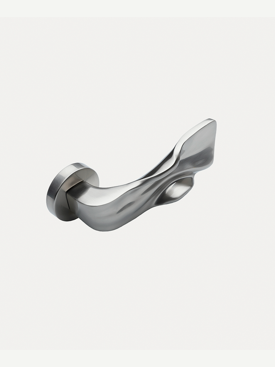 Luxury brass lever handles for timeless interior spaces