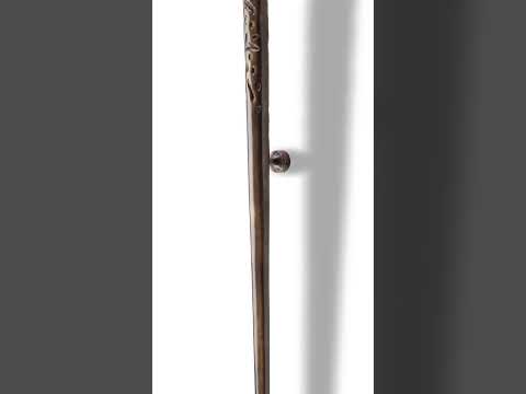 TITAN door pull handle in glossy bronze finish. 