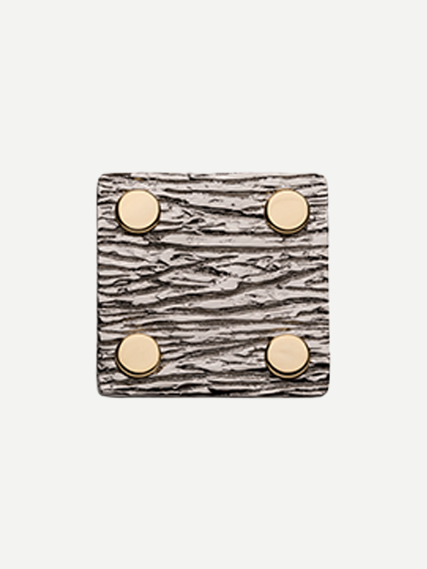 Luxury cabinet hardware pull in solid brass finish in satin nickel 