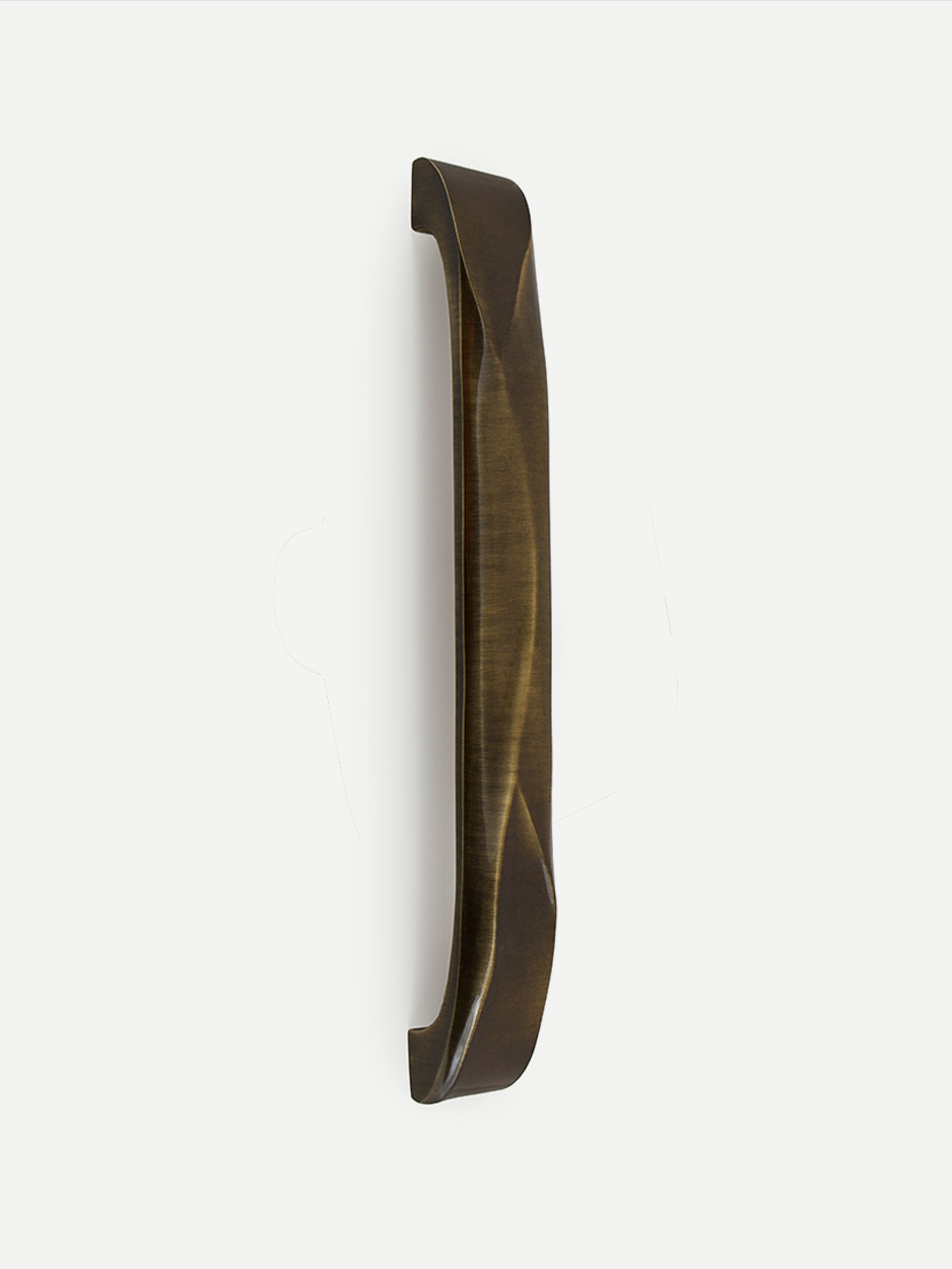 Brass hardware handle for architects and interior designers
