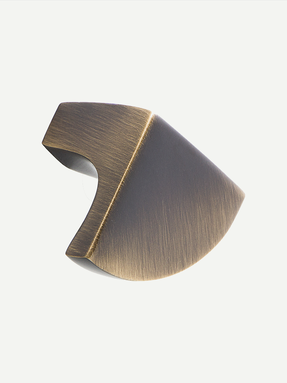 Contemporary brass knob for side table drawers and nighstands 