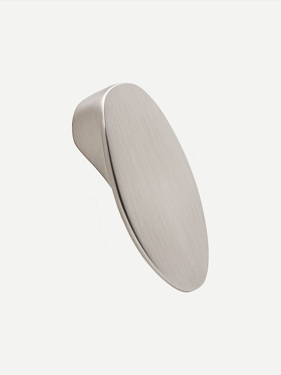 Luxury drawer knob in brass for high-end projects, interior designer approved