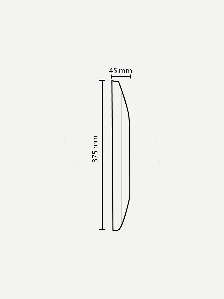 Luxury front door handle for statement entrances