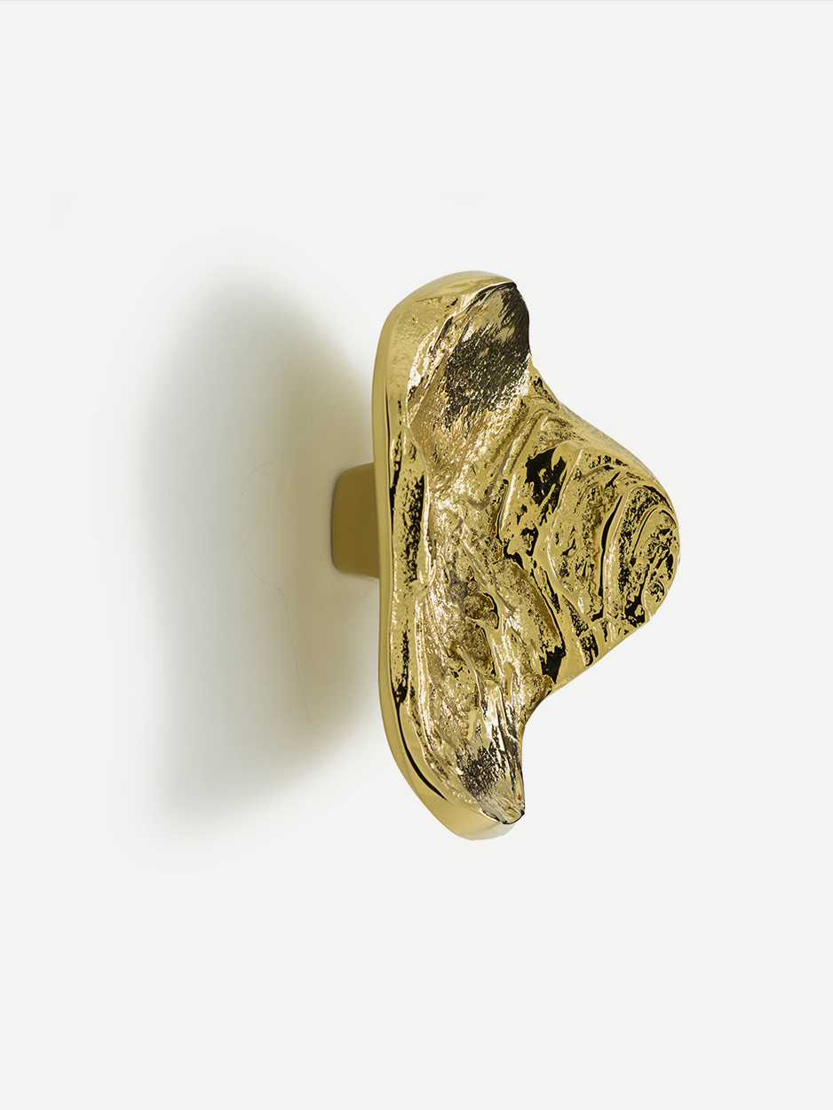 Minimal cabinet pulls for modern trendy interior design.