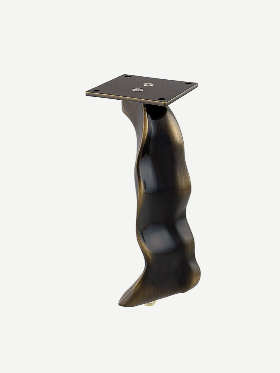 Contemporary furniture leg for interior projects