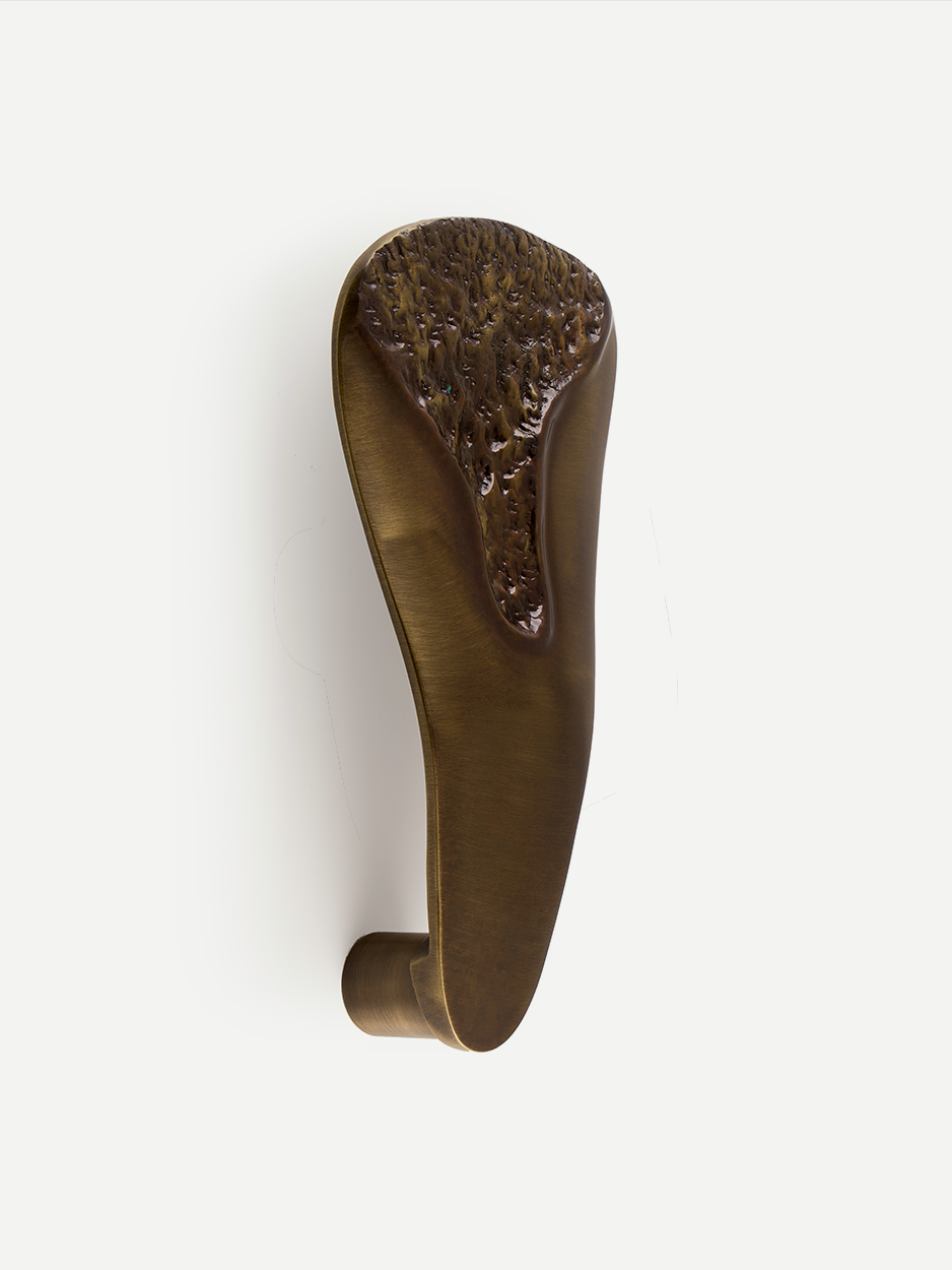 Brass front door handles for luxury interior projects